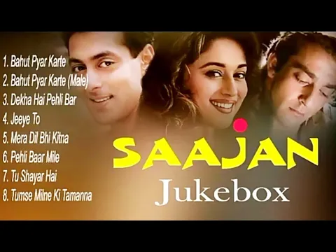 Download MP3 Saajan movie all songs, salman khan, madhuri dixit, sanjay dutt songs, jhankar songs 2021,