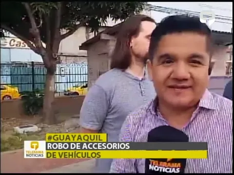 Robo de accesorios de vehículos