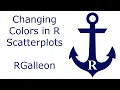 Changing plot Colors in R using col