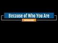 Download Lagu Because of Who You Are Instrumental