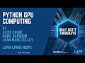 Python On GPU