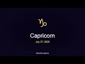 Capricorn July 27 2026 The Full Moon Is in YOUR Sign Own This Moment