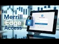 How to login to Merrill Edge - Simple Login Walkthrough