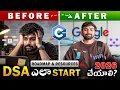 DSA Complete Roadmap 2026 in Telugu Step-by-Step Guide for Placements Coding Interviews