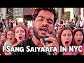Download Lagu Singing Saiyaara in New York City #saiyaara