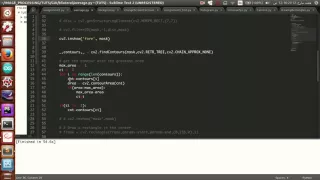 Background Averaging Background Subtraction in OpenCV Python