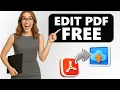 HOW TO EDIT A PDF Free No Adobe Needed