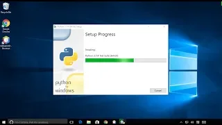 How to install Python 3 7 4 on Windows 10