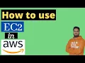 AWS for data science - EC2 Instance AWS EC2 instance Aws EC2 tutorial AWS EC2 instance creation