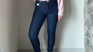 Kancan Classic Dark Wash High Rise Skinny Jeans