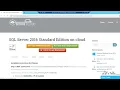 SQL Server 2016 Standard Edition on Win 2012 R2 - Deploy on Azure AWS and Google Cloud Platform