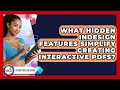 What Hidden InDesign Features Simplify Creating Interactive PDFs - Design Tool Unlocked