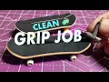 How to Install Cleanest Grip on a Tech Deck Finger Board - DIY Tutorial