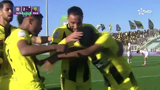 حسنية أكادير 2-2 المغرب الفاسي هدف #حميد_أحداد في الدقيقة 90+06