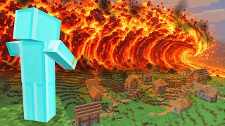 Minecraft but there are Natural Disasters