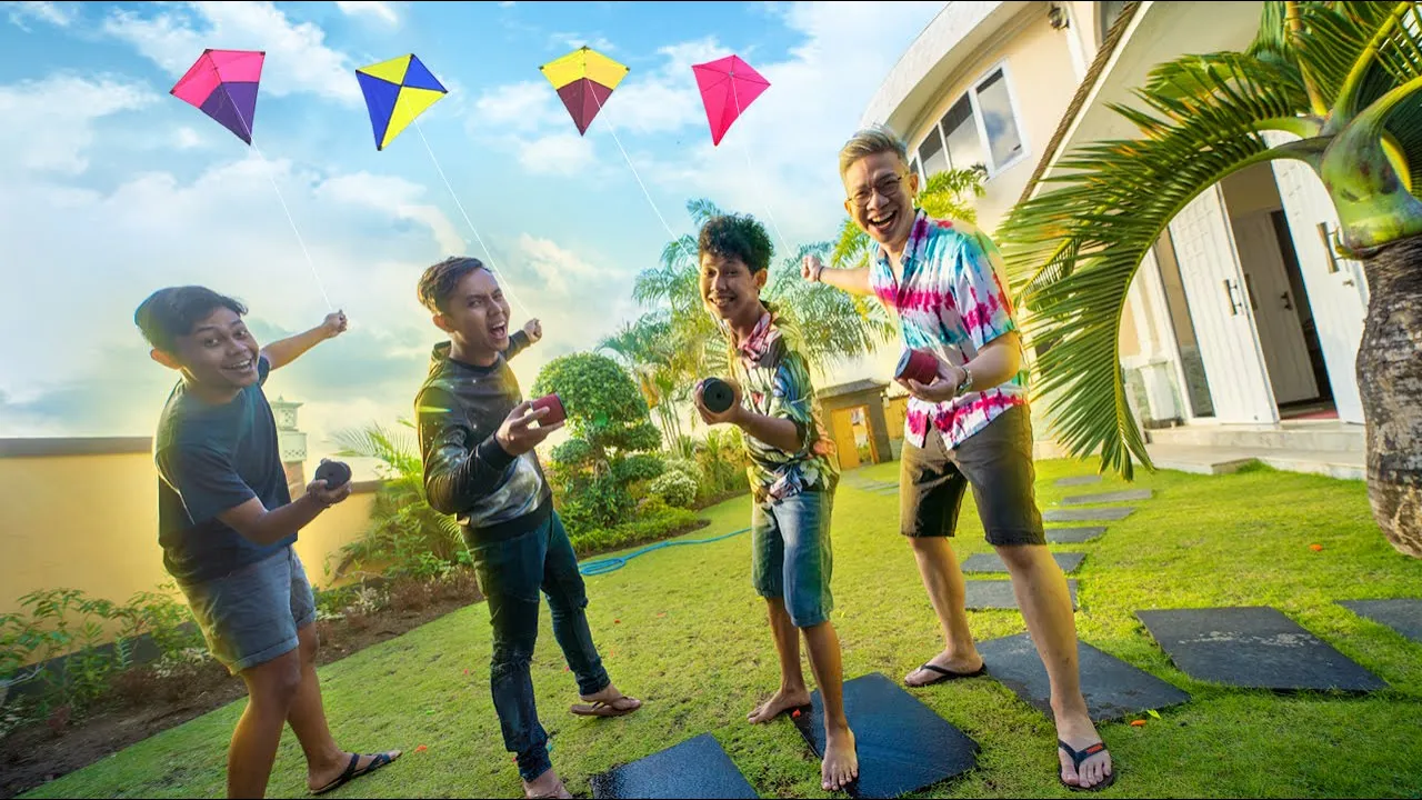NAIKIN LAYANGAN DI VILLA!!
