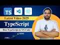 How To Run TypeScript in VS Code and React js TypeScript Installation