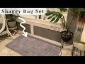 Shaggy Rugs set from Amazon sold by Grandaily