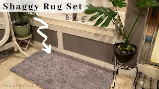 Shaggy Rugs set from Amazon sold by Grandaily