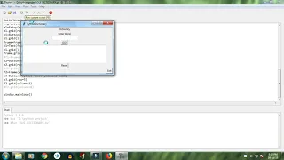 PYTHON TKINTER DICTIONARY CREATED USING TKINTER LIBRARY