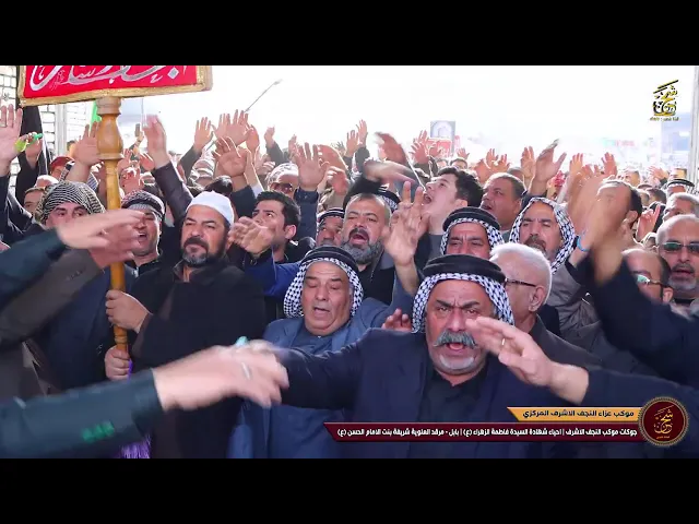 ⁣جوكات موكب النجف الاشرف || احياء شهادة الزهراء (ع) مرقد العلوية شريفة بنت الامام الحسن (ع) قناة شجن