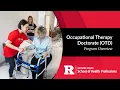 Occupational Therapy Doctorate OTD at Rutgers SHP Program Overview
