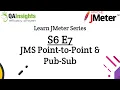 S6E7 Learn JMeter Series - ActiveMQ JMS Publisher Subscriber and Point-to-Point