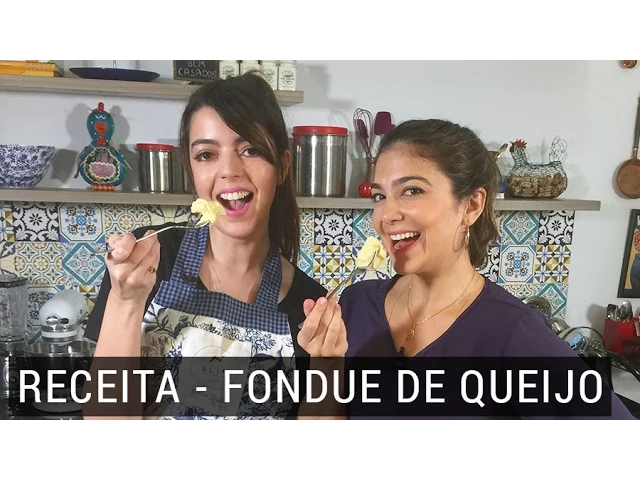 RECEITA FÁCIL FONDUE DE QUEIJO CHEF LU ZAIDAN E LIA CAMARGO