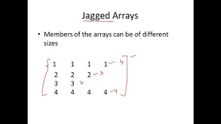 Java Programming - Passing 2D arrays to Methods Jagged Arrays