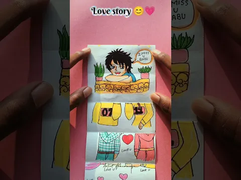 Ek love story 😊💗 #shorts #viral #trending #love #lovestory #feelings #art #drawing