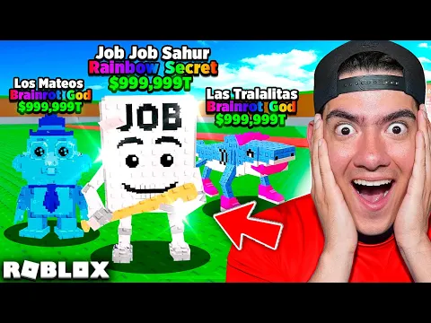 Video Thumbnail: Robe NUEVOS BRAINROTS SECRETOS de la ACTUALIZACIÓN en ROBA UN BRAINROT !! - TheDonato