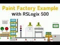 Paint factory example with RSLogix 500 Timer example PLC PROGRAMMING TUTORIAL FOR BEGINNERS