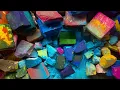 100 Soft Deep Dyed Gym Chalk | Oddly Satisfying | Sleep Aid | Gorgeous Colours Dusty Cripsy💕💕