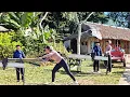 Lagu Girl Builds Bamboo-Splitting Machine to Help Her Elderly Neighbor