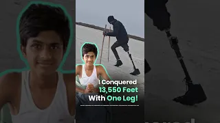 Lost His Leg at 18, Then Climbed 13,550 Feet thumbnail