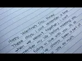 handwriting Valentine s Day Messages for Lovers