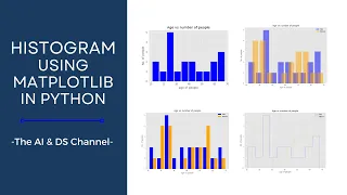 Histogram using python Histogram tutorial Histogram using matplotlib