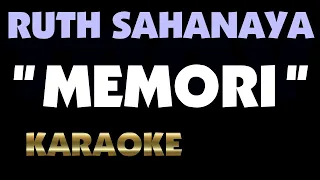 memori ruth sahanaya karaoke 