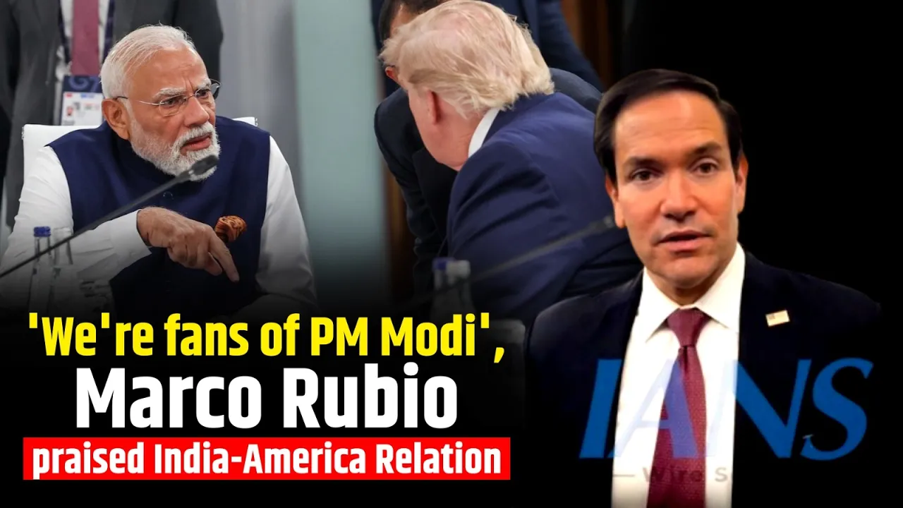 'We're fans of PM Modi', Marco Rubio praised India-America Relation, Talks about Modi-Trump Meet
