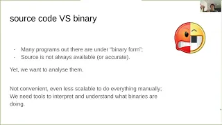 CSE545 Guest Lecture Binary Analysis