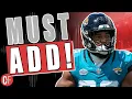 Bhayshul Tuten Leads Week 3 Fantasy Football Waiver Wire Pickups