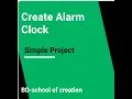 create alarm clock in javascript
