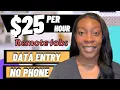 12 - DATA ENTRY WORK FROM HOME JOB 2023 NO PHONES 2023