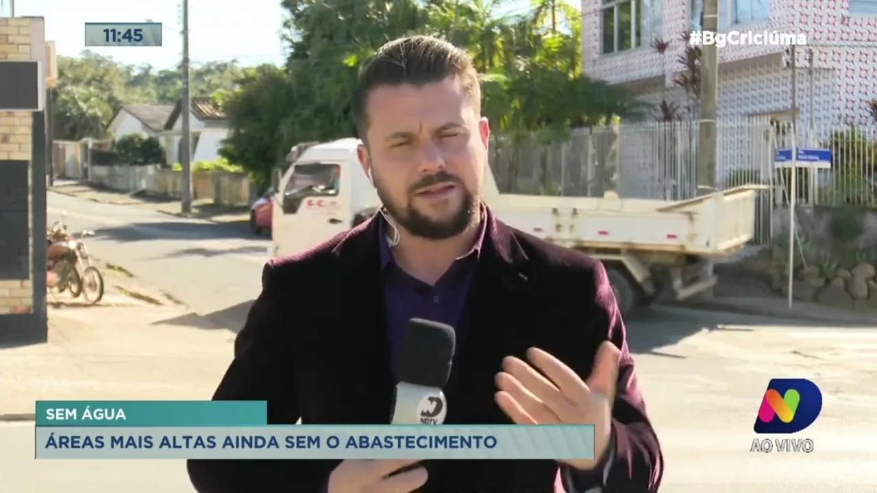 Retomada total do abastecimento em Criciúma e região deve acontecer na madrugada de sexta-feira (1º)