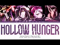 OxT - 「Hollow Hunger」Lyrics (Overlord Season 4 Opening FULL)  (Color Coded Lyrics Kan/Rom/Eng)