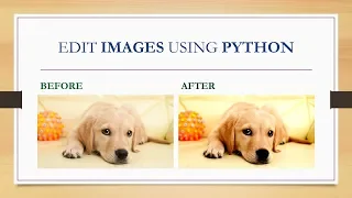 Edit IMAGES using PYTHON
