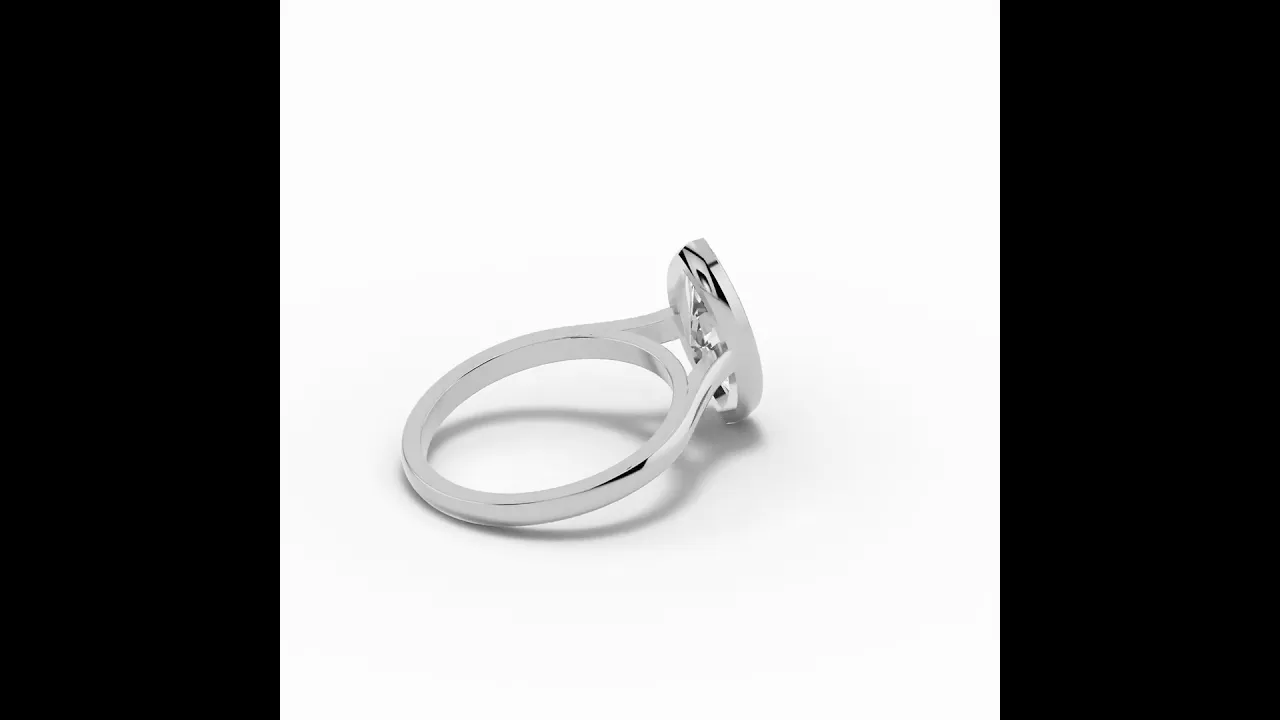 Marquise Lumière Bezel Solitaire