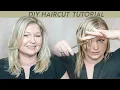 HOW TO Haircut for fine hair AT HOME Layered haircut for volume