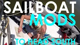 Sailboat MODS to Head South – Lady K Sailing – Episode 13