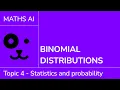 Binomial distributions IB Maths AI